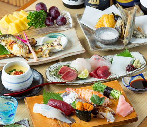 その日の一押しをご提供！5,500円コース